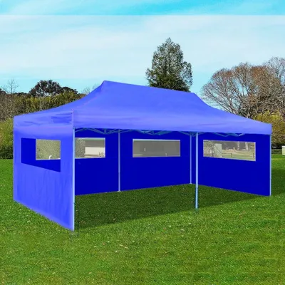 Immagine prodotto di The Living Store Tenda pop-up per feste pieghevole blu 3×6 m