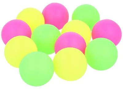 Produktbild von COM-FOUR® 12x Mini-Wasserbälle aus Gummi für Strandtennis & Smashball [variiert]