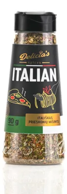 Produktbild von Delicia's Italian Mix Italienische Gewürzmischung für verschiedene Gerichte 90 g