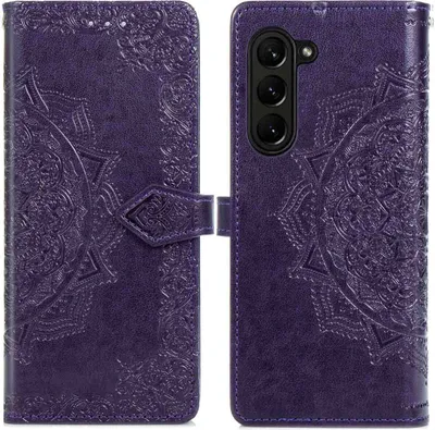 Produktbild von imoshion Mandala Klapphülle Samsung Galaxy Z Fold 5 - Violett