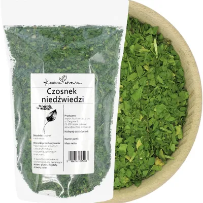 Produktbild von Bärlauch Getrocknet 200g Wildknoblauch Kräuter Gewürz Küche Saucen Dips