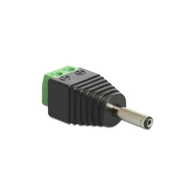 Produktbild von DELOCK Adapter Terminalblock 2Pin -> DC 1,3 x 3,5mm Stecker