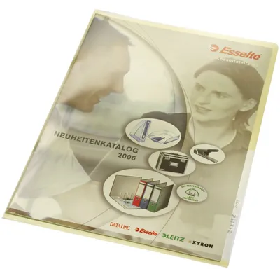 Image de LEITZ 4100-00-15 Pochettes transparentes,0,15mm,jaune