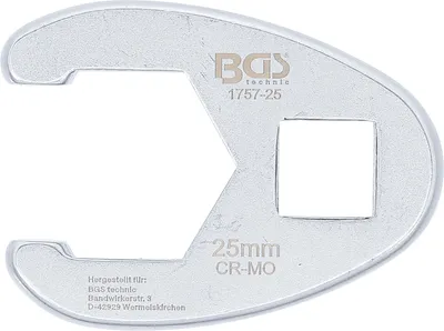 Imagen del producto de BGS 1757-25: Llave de vaso de 25 mm, tamaño 12,5 (1/2)