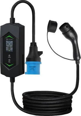 Obrázek produktu pro AUXUS EV 7kW mobilní nabíječka pro elektromobily, Typ2, 5m
