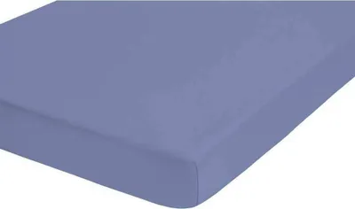 Produktbild von Biberna Frottee Spannbettlaken Stretch Spannbetttuch 100% Baumwolle Rundumgummi waschbar pflegeleicht hochwertig strapazierfähig 140x200 cm Ocean