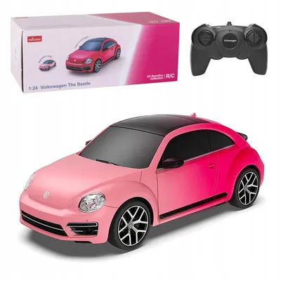 Zdjęcie produktu dla Volkswagen Beetle R/C 1:24 UV Rastar – Zmienia Kolor na Słońcu, Licencjonowany Model z Gumowymi Oponami