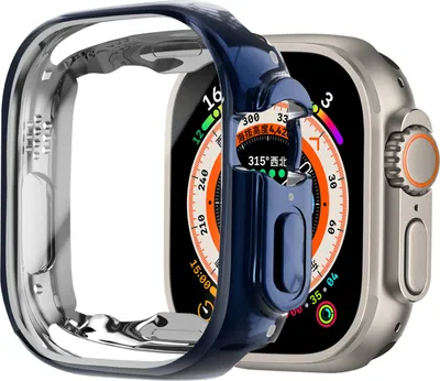 Produktbild von Strap-it Apple Watch Ultra TPU-Hülle 49mm (Dunkelblau)