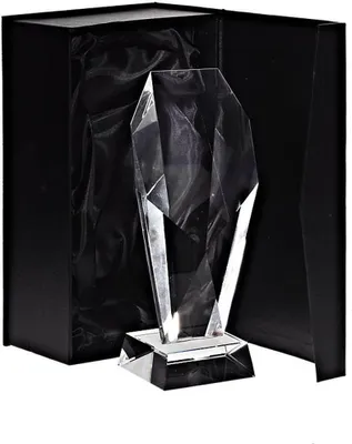 Produktbild von Glastrophäe Diadem Pokal 21cm