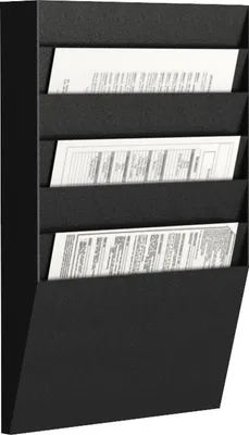Produktbild von Paperflow Wand-Sortiertafel H 6F A4H1X6.01 DIN A4 schwarz