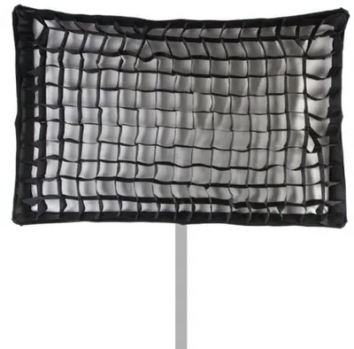 Produktbild von Falcon Eyes Faltbare Softbox + Wabe FESB-6090HC 60x90 cm