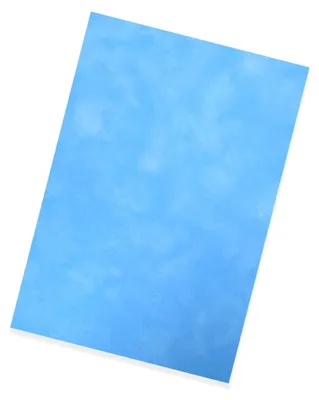 Produktbild von Plottermarie Vinylfolie selbstklebend F-LOOC mit samtiger Oberfläche - Plotterfolie für individuelle Dekoration auf glatten Oberflächen A4 - Iceblue