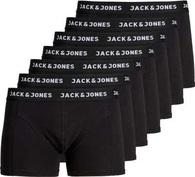 Produktbild von Jack & Jones Huey Boxershorts 7 Einheiten Schwarz M Mann Schwarz M