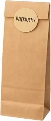 Produktbild von Paket KLOCKOWA-Tasche 80 x 65 x 190 / BRAUN 100 Stück