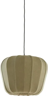 Obrázok produktu pre Light & Living - závesná lampa - Zubedo - zelená - textil - Ø 50cm - E27 - 2979169
