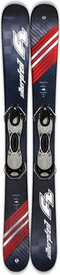 Produktbild von F2 Snowblades Silberpfeil 99cm Set mit Bügelbindung Fun Ski Kurzski