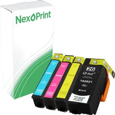 Produktbild von Druckerpatrone kompatibel zu Epson C13T263640 26XL mehrfarbig Expression Premium XP-625 Epson XP-620 Epson XP-615 Epson XP-610 Epson XP-605