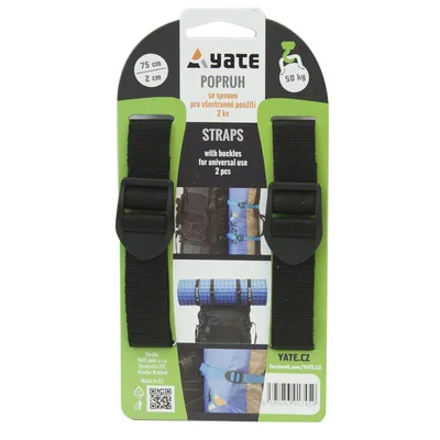 Zdjęcie produktu dla Pasek YATE z klamrą 2x75 cm - 2 szt