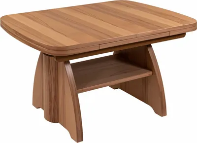 Produktbild von Couchtisch höhenverstellbar und ausziehbar Cicily 90x56x65 Kernbuche