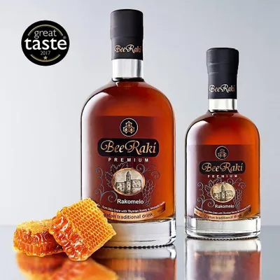 Produktbild von SI-MEL SAVIDAKIS 12901 - BeeRaki Likör Rakomelo 500ml (vol. 20%) von Kreta