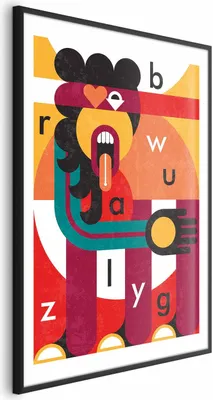 Produktbild von Posterpapier Poster - Design Art 40x60 cm Abstrakt n-A-0971-ao-a