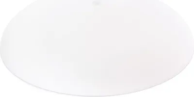 Immagine prodotto di Vetro per lampada Paralume in vetro Paralume in vetro con foro Ø11mm per elemento decorativo rotondo, 280mm bianco opale
