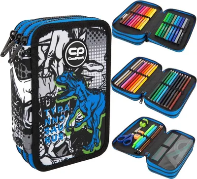 Image de Coolpack Jumper 3 Trex équipement trousse à crayons