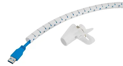 Zdjęcie produktu dla Neomounts ADS06-140WH, Tuleja kablowa, Biurko, Plastik, Biały