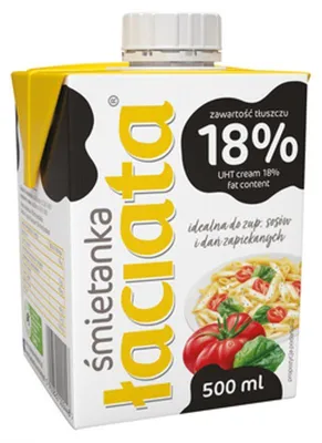 Obrázok produktu pre Śmietanka Łaciata 18% 500 ml UHT