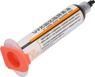 Image de 1Pc UV Light Curing Solder Mask Ink BGA PCB Solder Resist Ink Noir