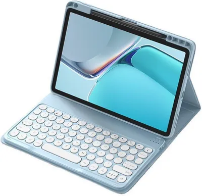 Produktbild von INF Tablet-Tastaturhülle für Xiaomi Pad 7/7Pro - Nebelblau