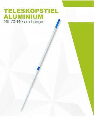 Produktbild von Teleskopstiel Alustiel für Klapphalter 70-140 cm mit Schnellverschluss