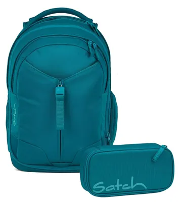Produktbild von Satch, Schulrucksack-Set MATCH Deep Petrol 2-teilig, Kollektion 25/26