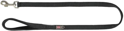 Produktbild von TRIXIE Hundeleine Premium XS, 1,20 m, schwarz, für kleine Hunde