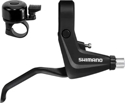 Produktbild von Shimano Bremshebel Bremsgriffe Alivio BL-T4010 schwarz Hebel rechts inkl. Fahrradklingel
