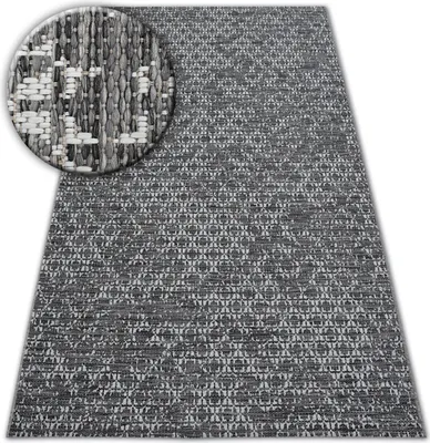 Produktbild von Teppich SISAL LOFT 21145 BOHO elfenbein/silber/grau Grau 120x170 cm