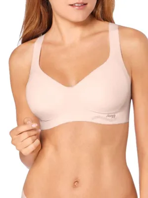 Produktbild von Sloggi Damen BH ZERO Feel Top EX, ohne Bügel, Gepolstert, Pull-On, XS, Angora