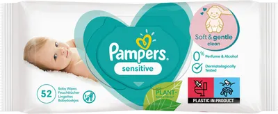 Productafbeelding van Pampers 8001841041391, Pampers Vochtige Doekjes Sensitive, Navulverpakking