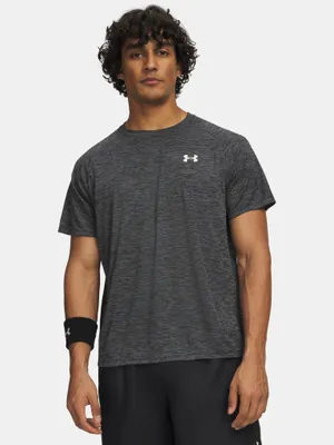 Produktbild von Under Armour UA Tech Textured Herren-T-Shirt, Kurzarm, Schwarz MD