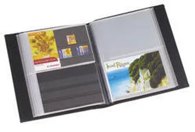 Produktbild von Postkartenalbum CL mit 50 klarsichtigen Hüllen, blau