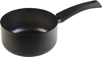 Produktbild von WECOOK Ecogreen Stielkasserolle 16 cm, Milchtopf, Antihaftbeschichtung XYLAN Plu