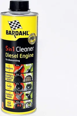 Produktbild von Bardahl 9357B 5in1 Diesel Motor Reiniger 500ml - Systemreiniger für Dieselmotoren