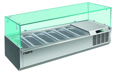 Productafbeelding van Koelvitrines met glazen deksel - 1/3 GN VRX 1500 / 380