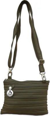 Produktbild von GHOSTZIP® Handtasche Umhängetasche Henkeltasche Tasche Dunkelgrün