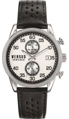 Produktbild von Versus by Versace Herren Uhr Armbanduhr Chrono Shoreditch S66060016 Leder
