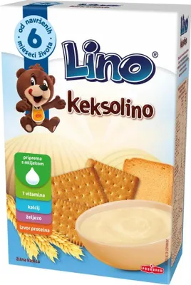 Produktbild von Lino "Keksolino" Babybrei mit Keksen 200g