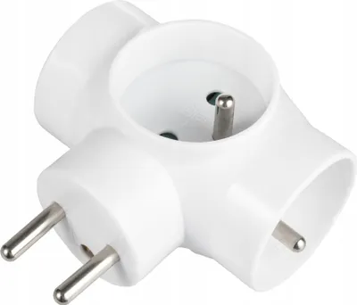 Obrázok produktu pre Rozdeľovač r-31 3 zásuvky s uzemnením