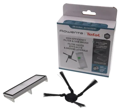 Image de Rowenta kit filtre brosse latérale robot aspirateur XPlorer 220 240 AI RR9465 RR9695