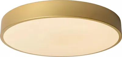 Obrázek produktu pro Plafón 40 cm LED 24W zlatý kulatý UNAR Lucide