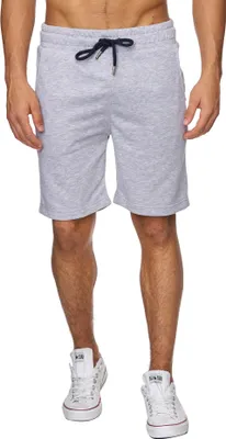 Produktbild von Reslad Sweat-Shorts Herren Basic Sport Freizeit Kurze Hose RS-5061 Grau XL